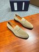 J.M.WESTON Man Grey Calfskin Business Leather Shoes 042847 (2)_th.jpg